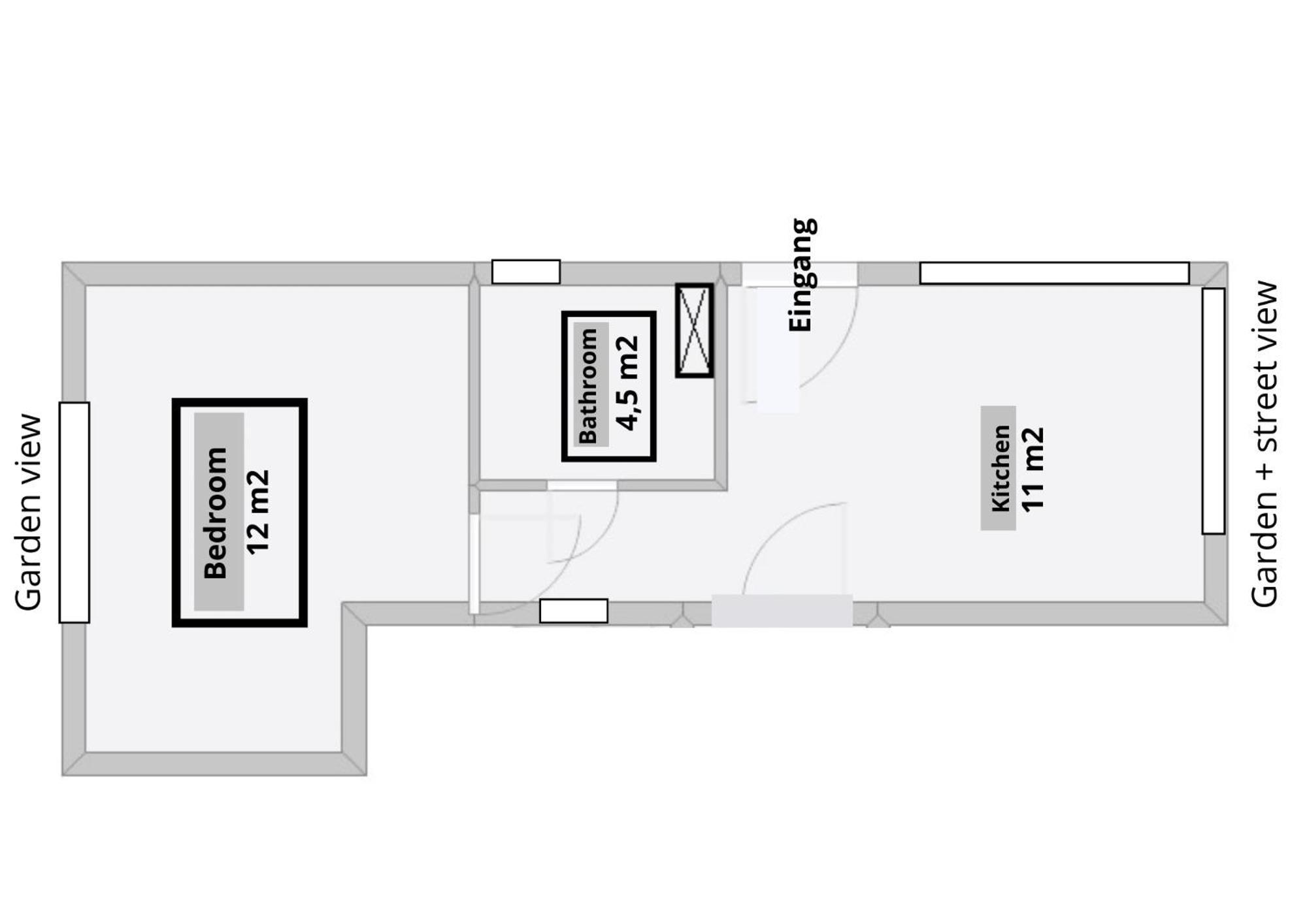 Mini-Apartment Ruhig Und Verkehrsguenstig In Berlin Dış mekan fotoğraf